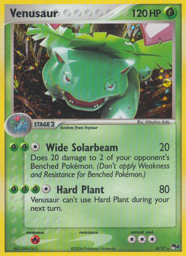 POP Series 2 Holo Venusaur #6